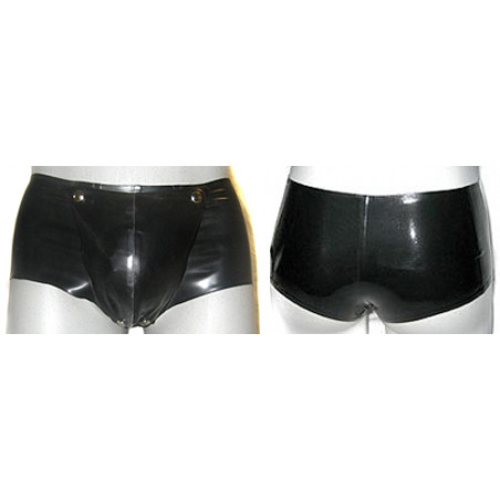 Latex Men Hot Pants with PEEPHOLE & CODPIECE